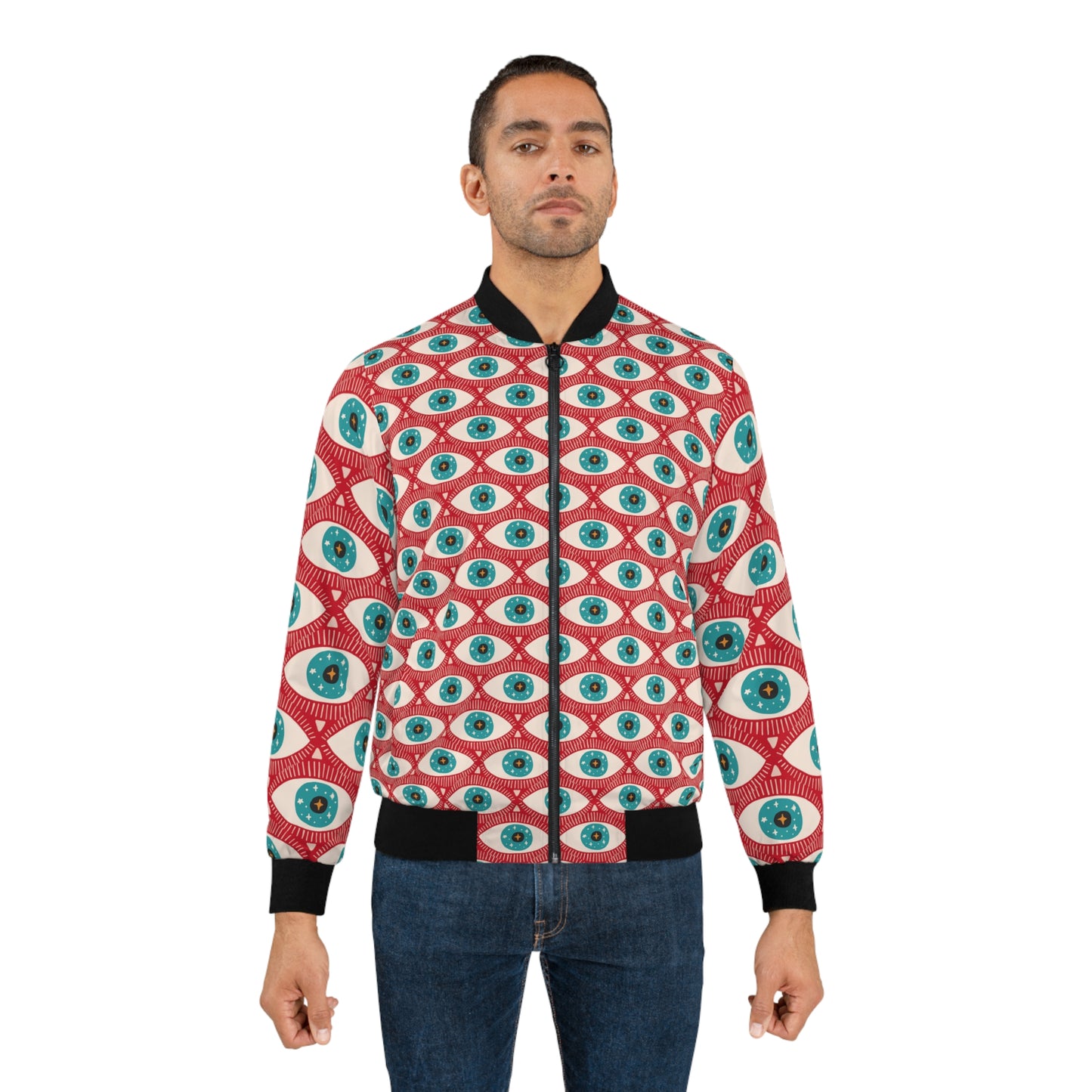 All seeing All Knowing Unisex Bomber Jacket