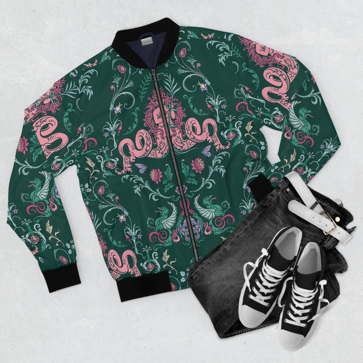 The Cecaelia Unisex Bomber Jacket