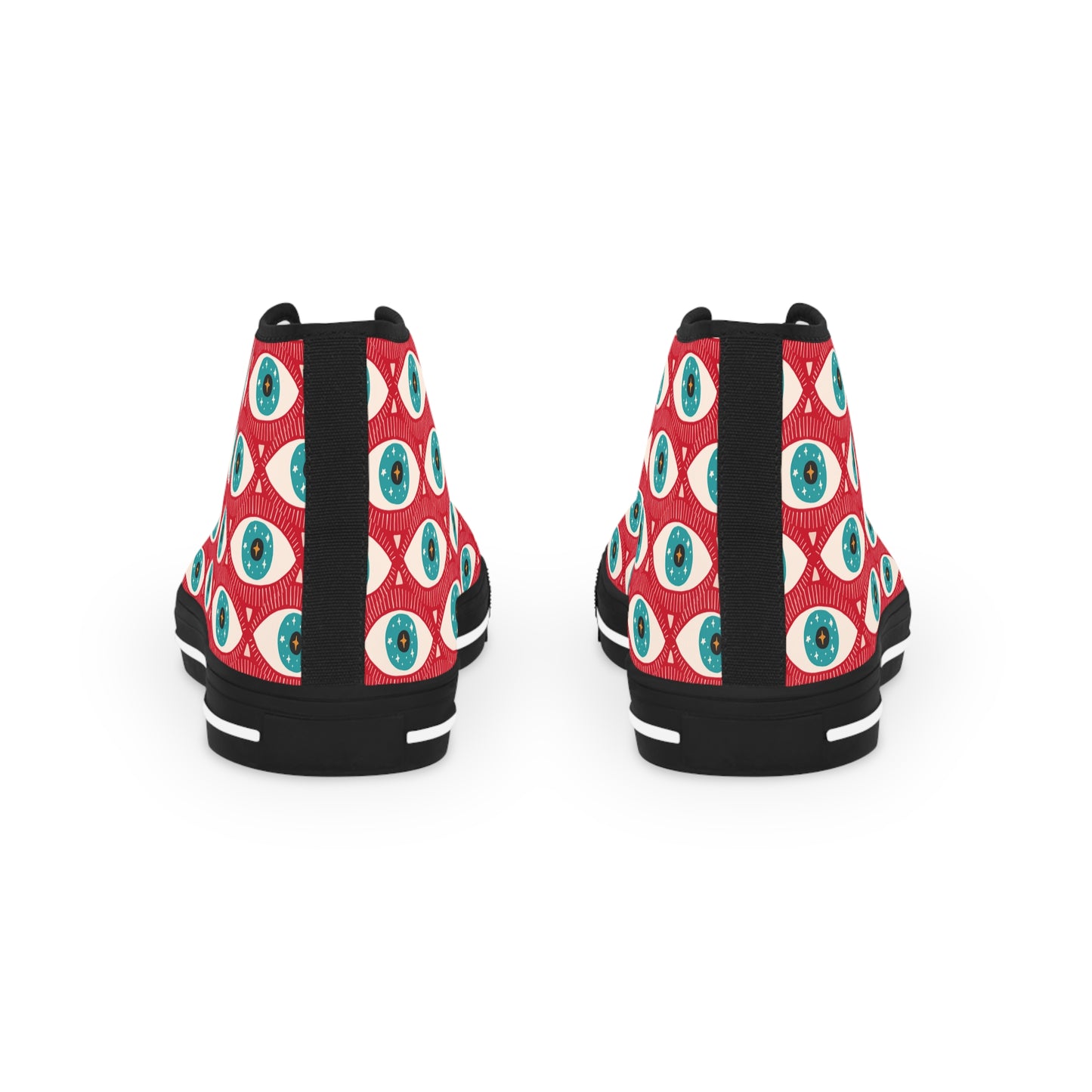 Evil Eye High Top Sneakers – Ward Off Negativity in Style