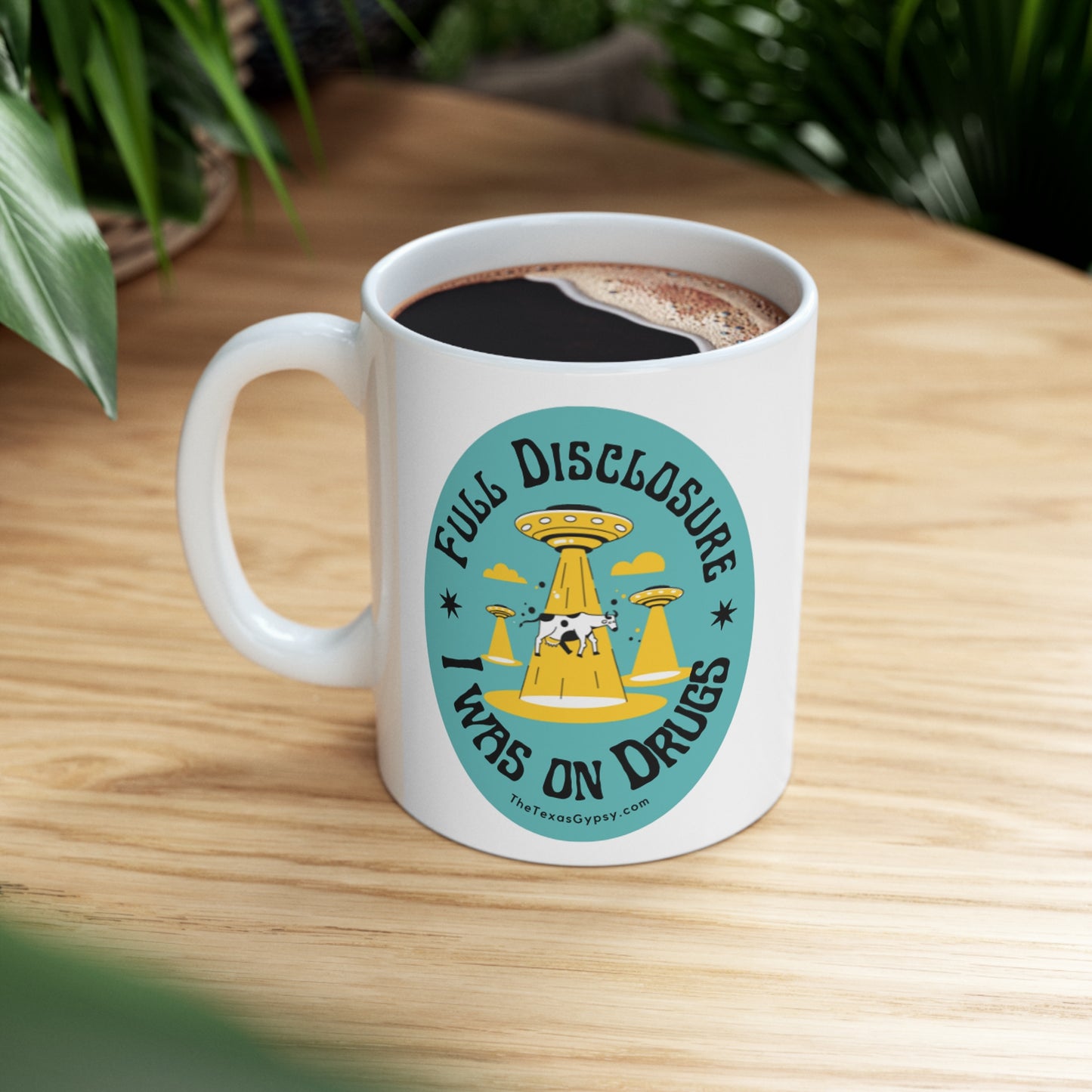 Full Disclosure I Was On Drugs Mug