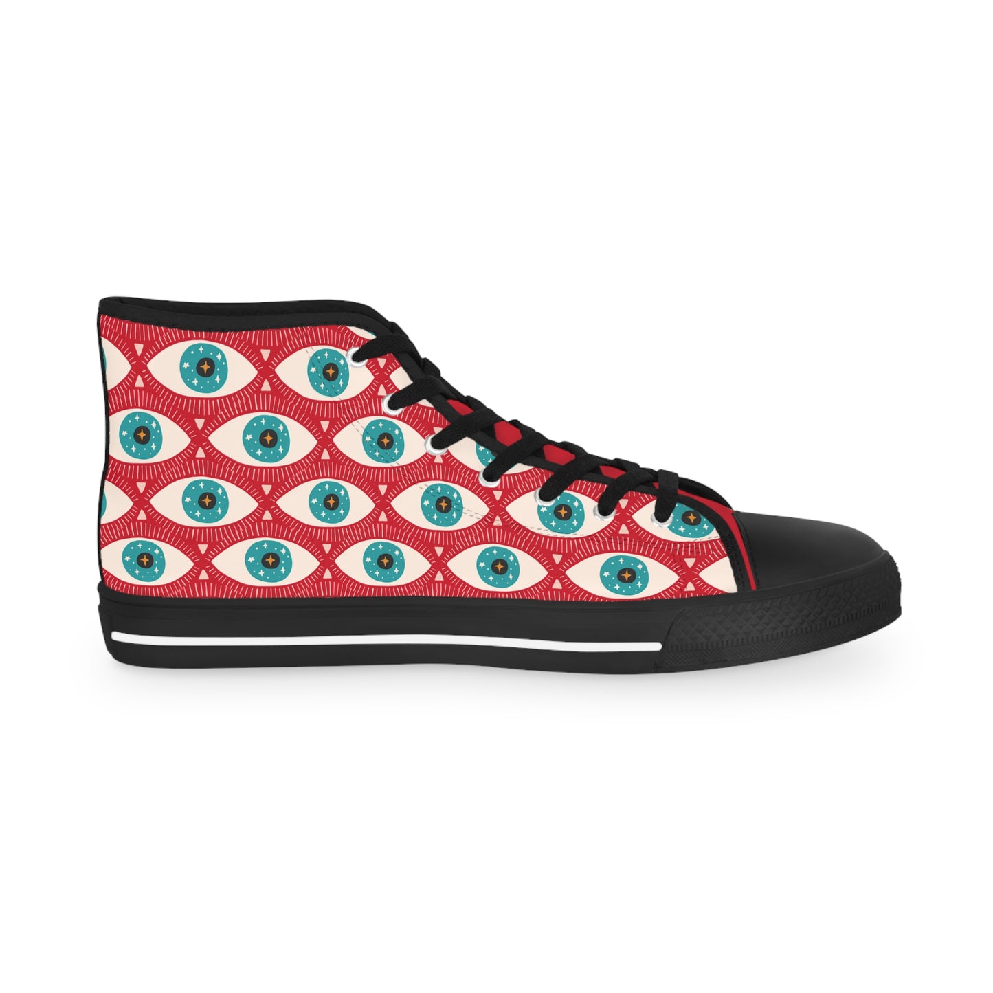 Evil Eye High Top Sneakers – Ward Off Negativity in Style