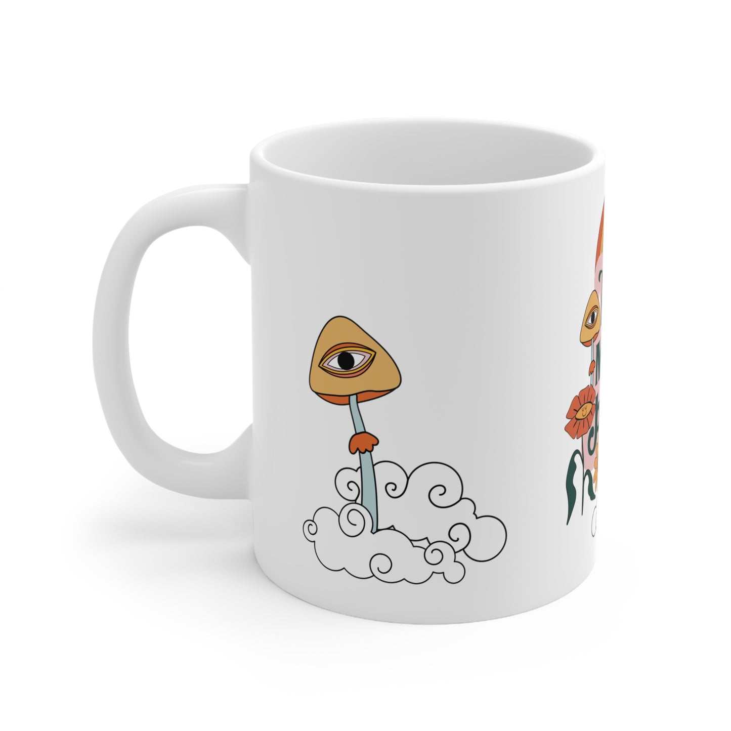 This Must Be the Place Mushroom Mug