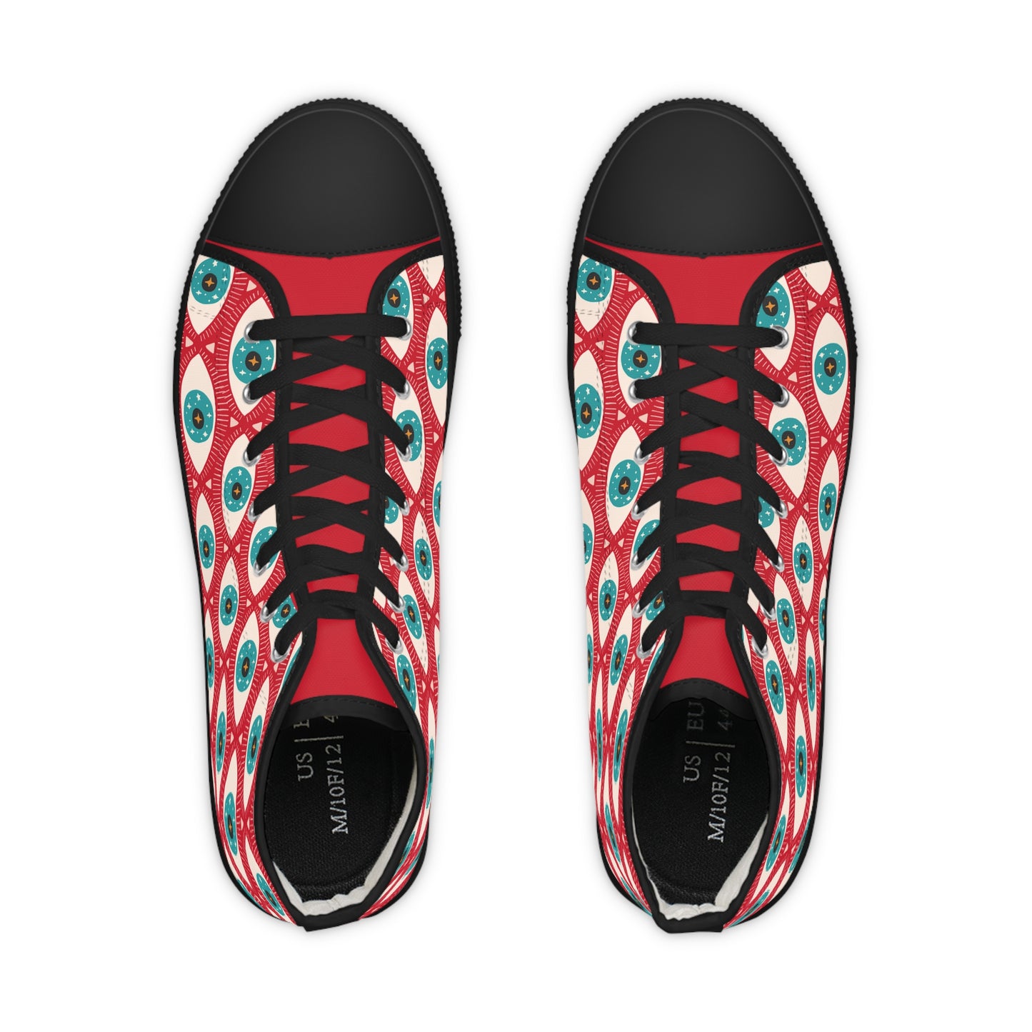 Evil Eye High Top Sneakers – Ward Off Negativity in Style