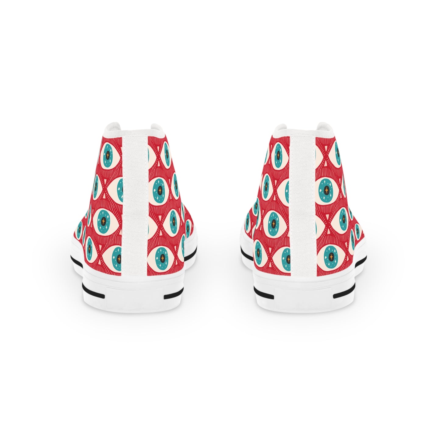 Evil Eye High Top Sneakers – Ward Off Negativity in Style