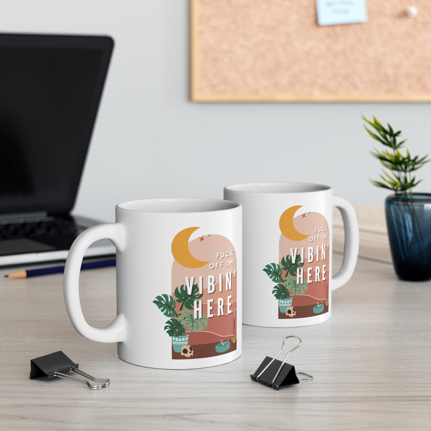 Fuck off I'm Vibin Mug