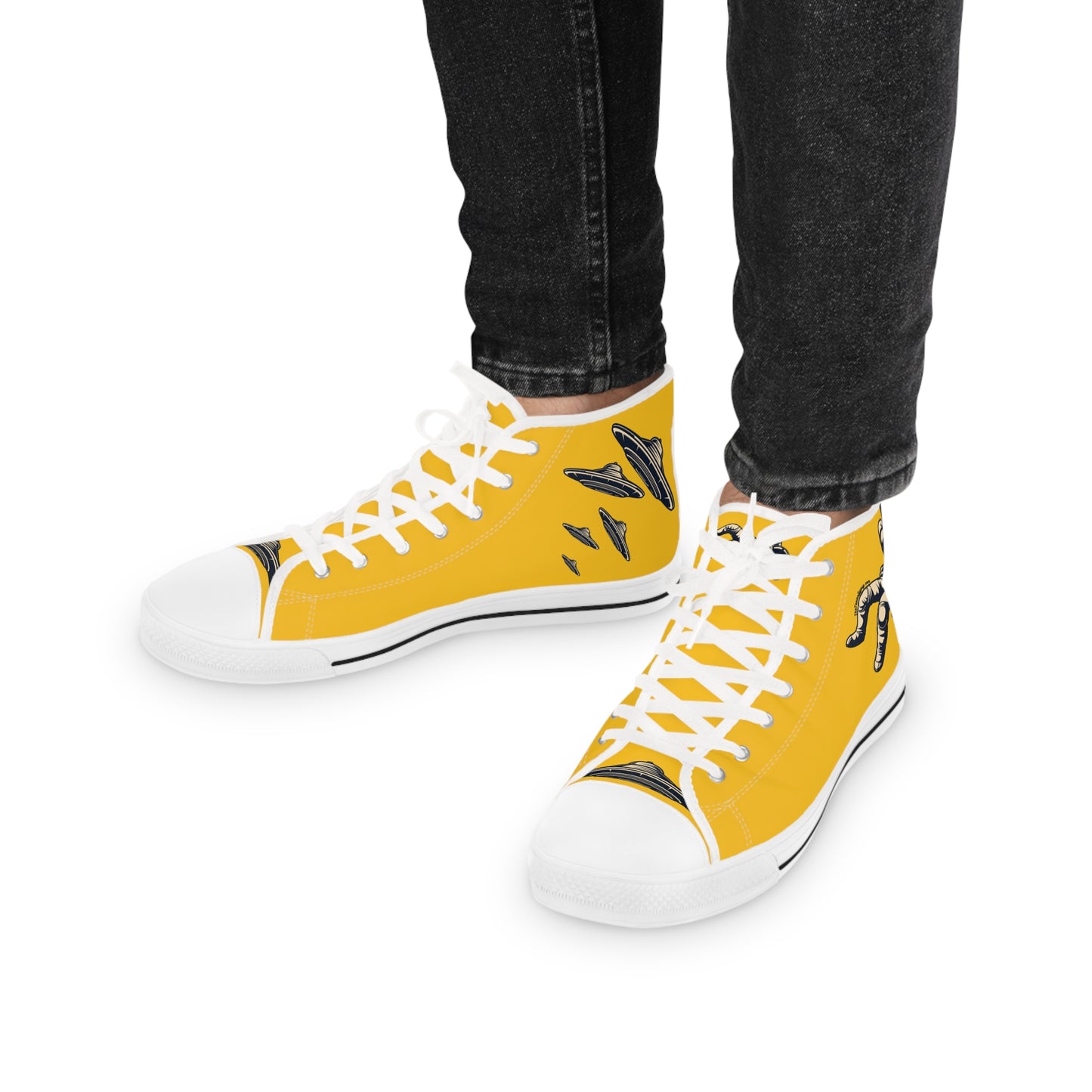 Enjoy Life High Top Sneakers – Cosmic Adventure Awaits