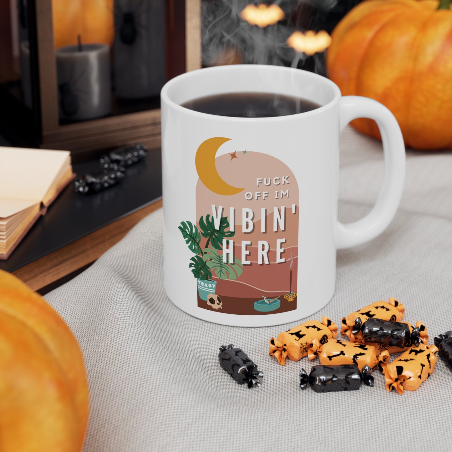 Fuck off I'm Vibin Mug
