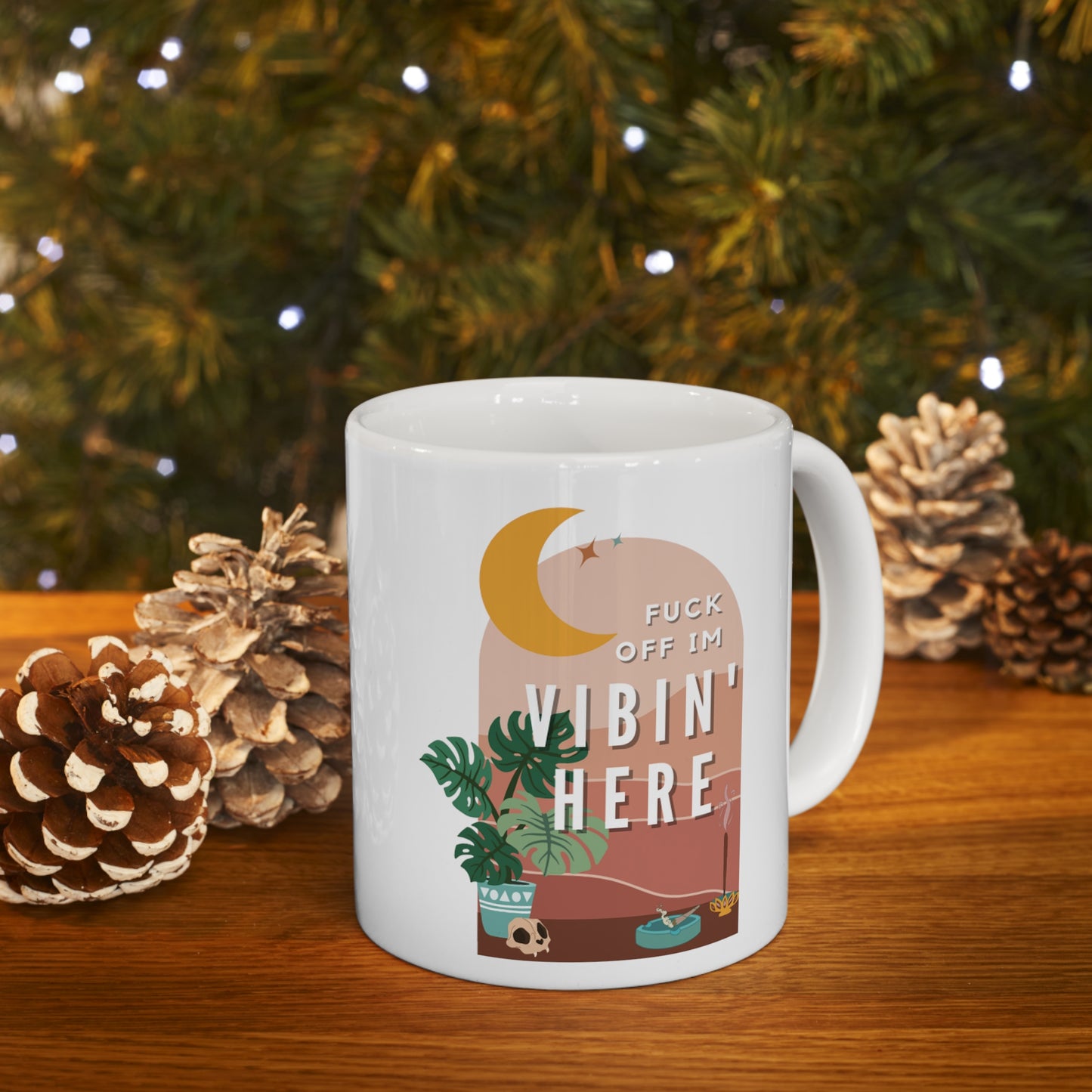 Fuck off I'm Vibin Mug