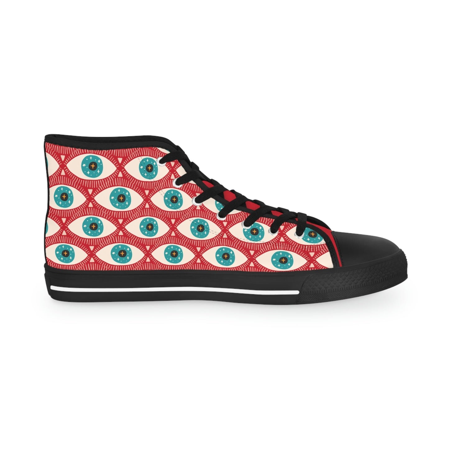 All Knowing All Seeing Men's High Top Sneakers