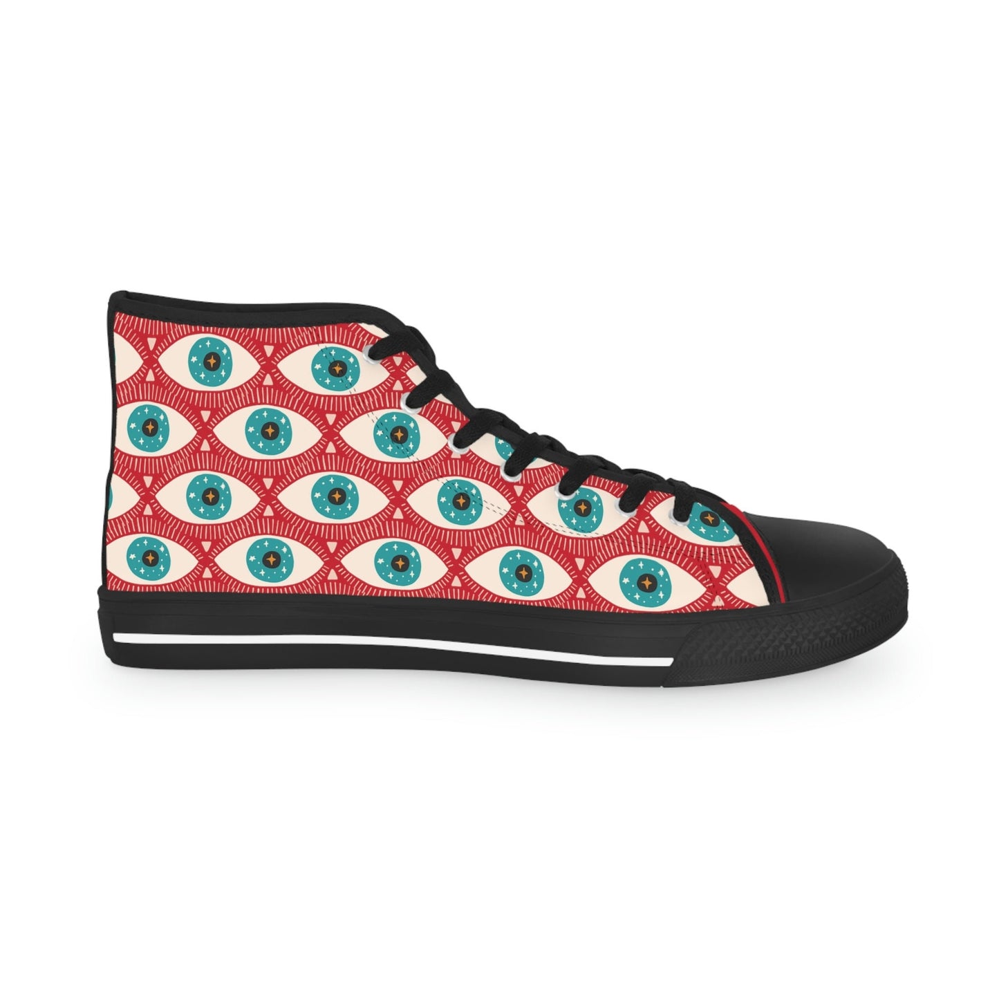All Knowing All Seeing Men's High Top Sneakers