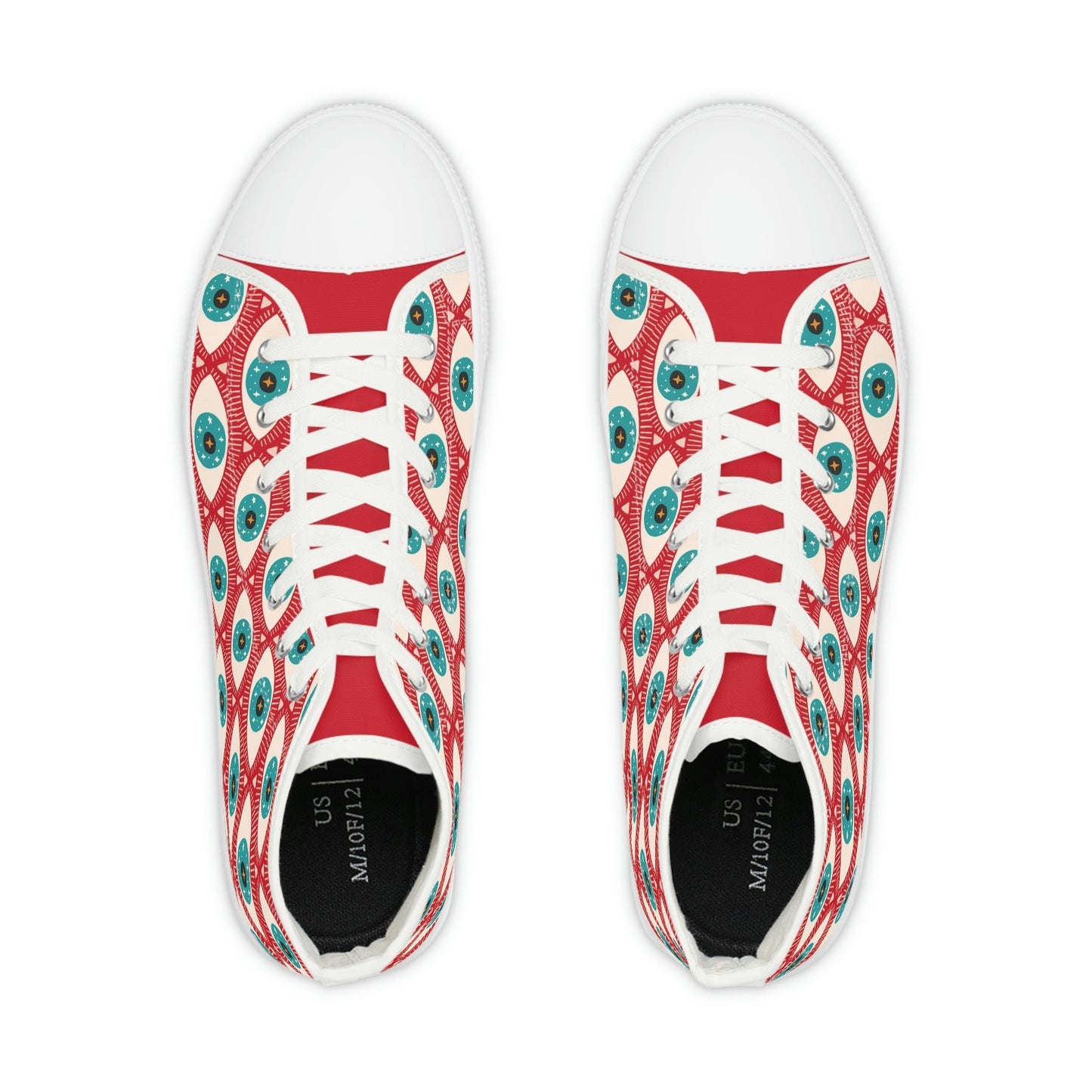 All Knowing All Seeing Men's High Top Sneakers