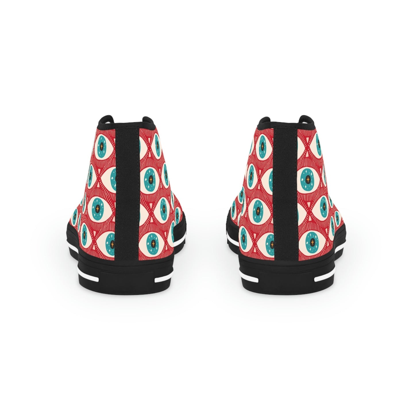 All Knowing All Seeing Men's High Top Sneakers