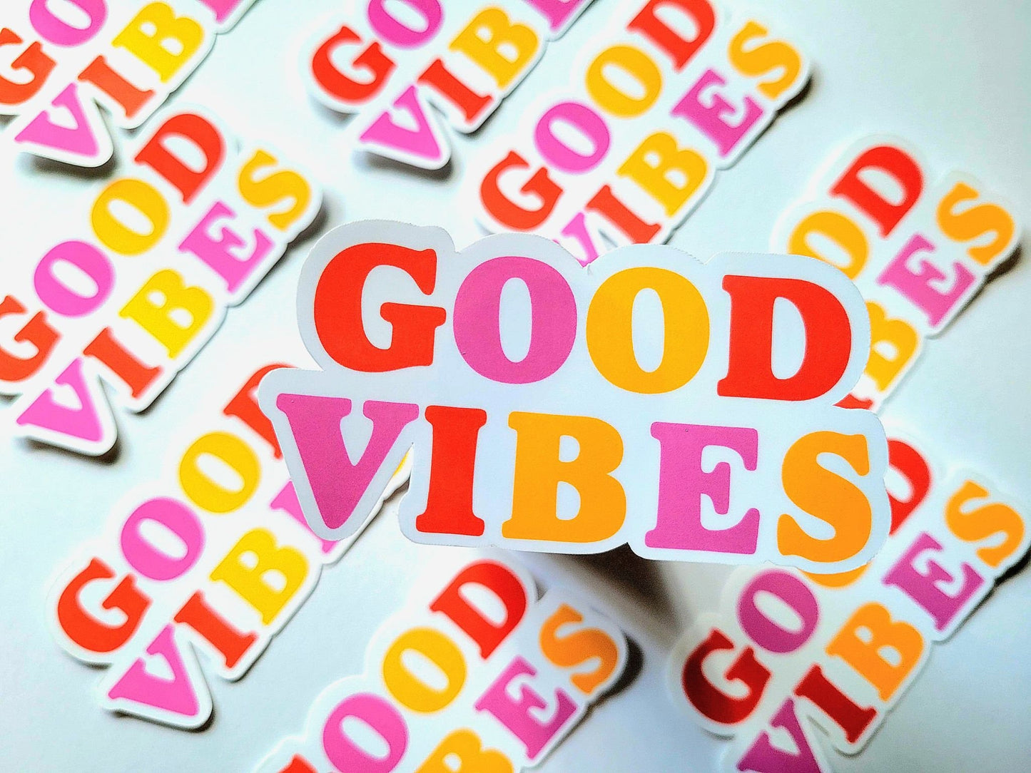 Good Vibes vinyl Sticker