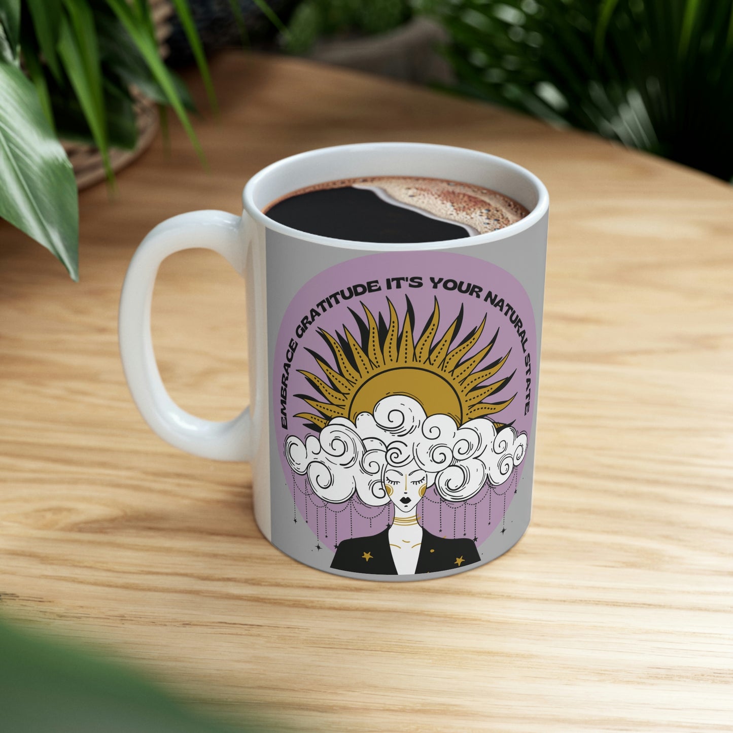 Gratitude is your natural state Mug