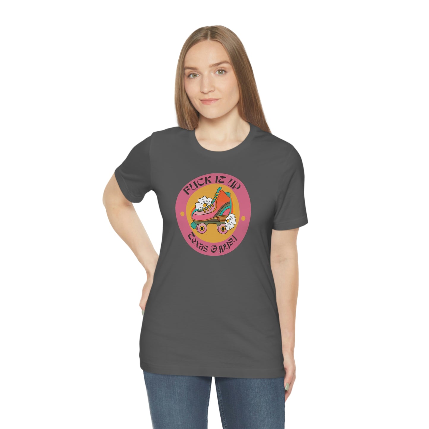 Fuck it up Roller Skate T-shirt