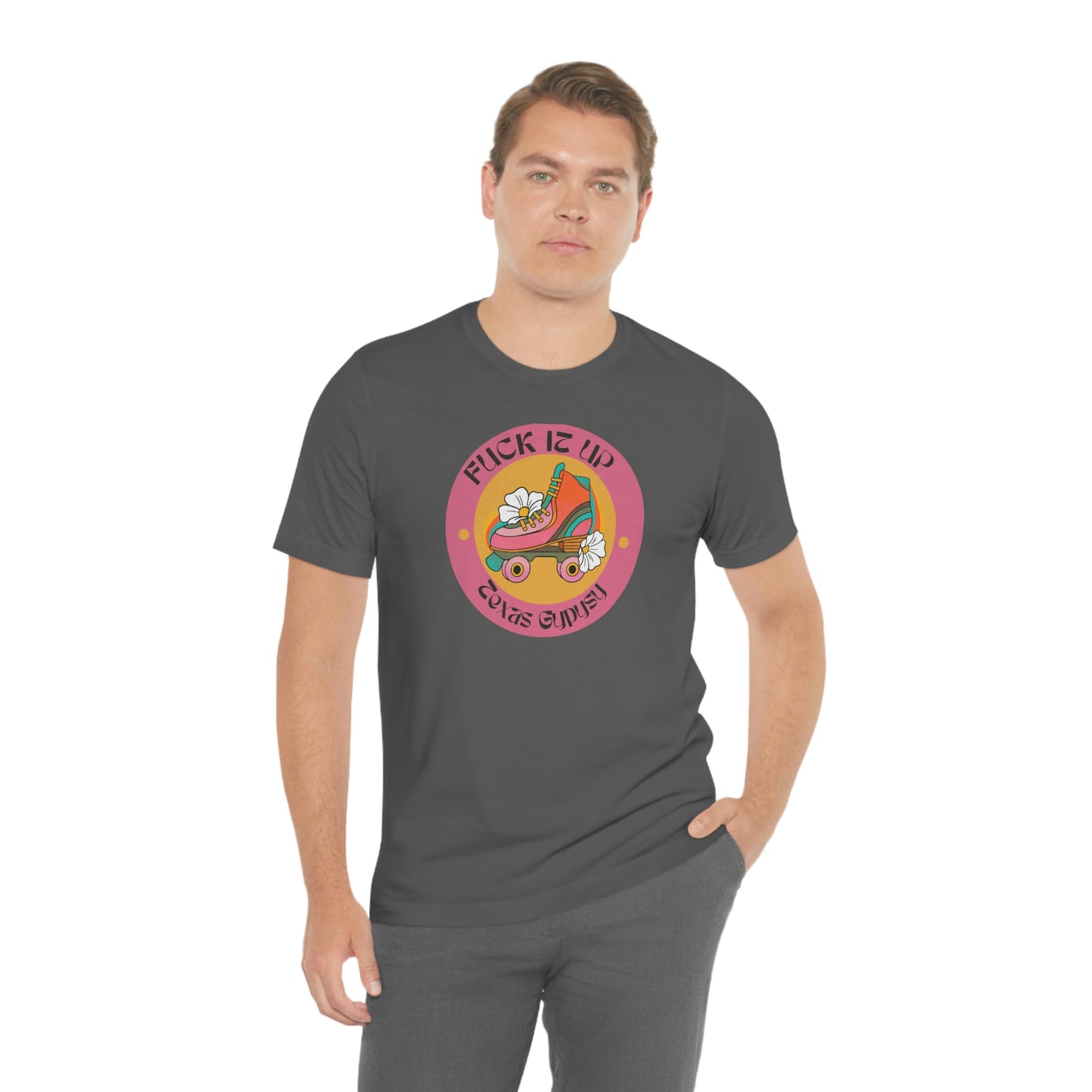 Fuck it up Roller Skate T-shirt
