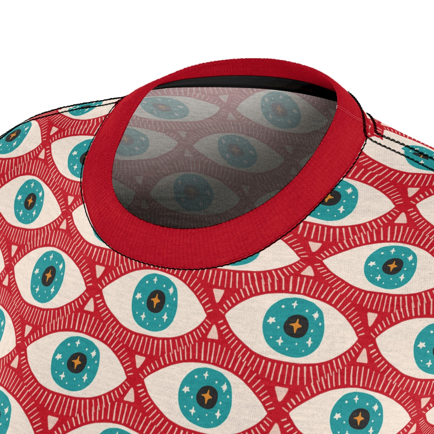 Evil Eye All-Over Print T-Shirt – Stylish Protection for Everyday Wear