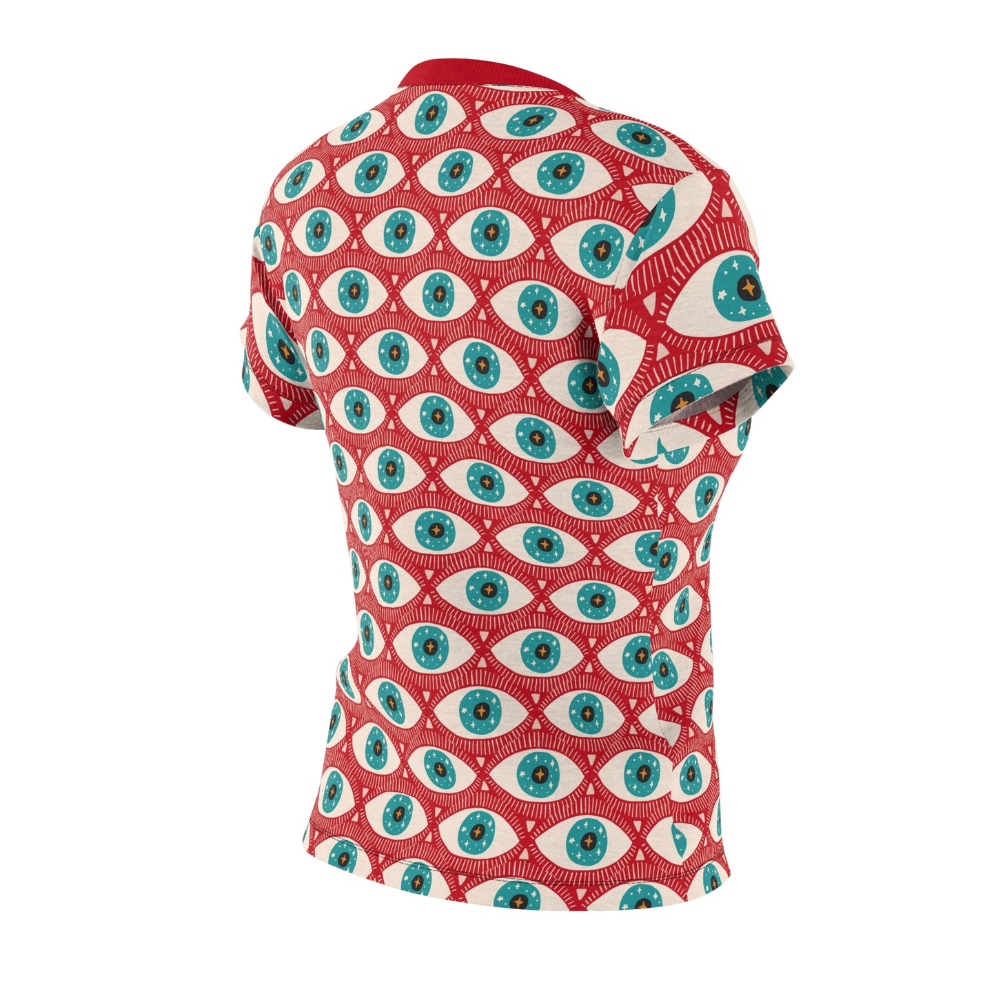 Evil Eye All-Over Print T-Shirt – Stylish Protection for Everyday Wear