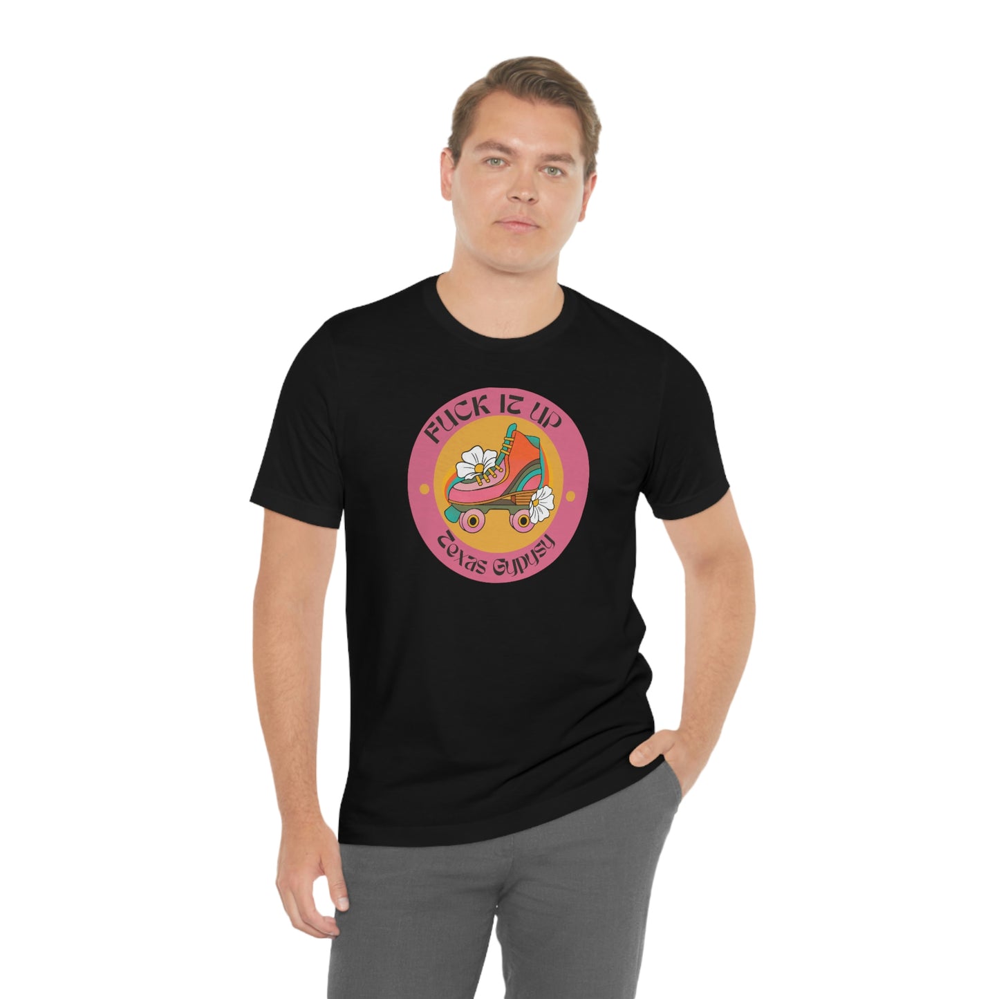 Fuck it up Roller Skate T-shirt