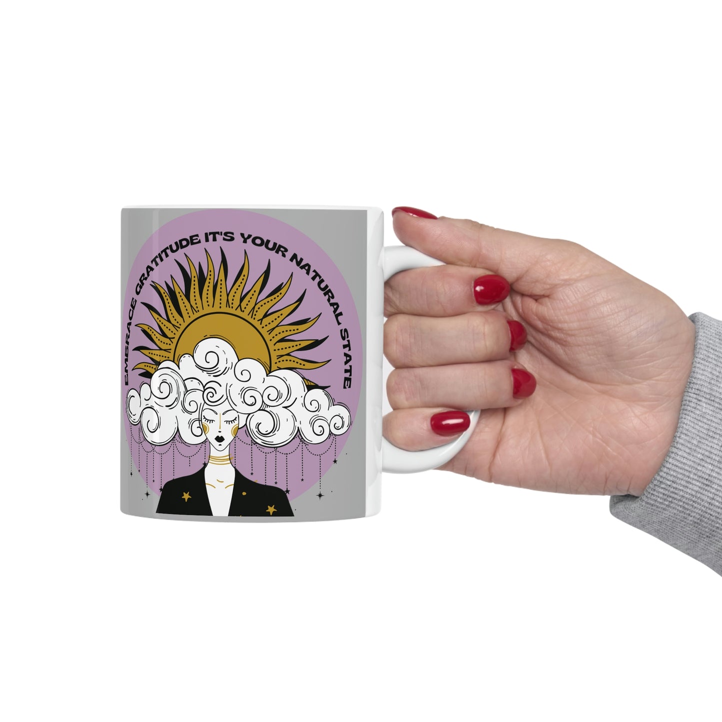 Gratitude is your natural state Mug