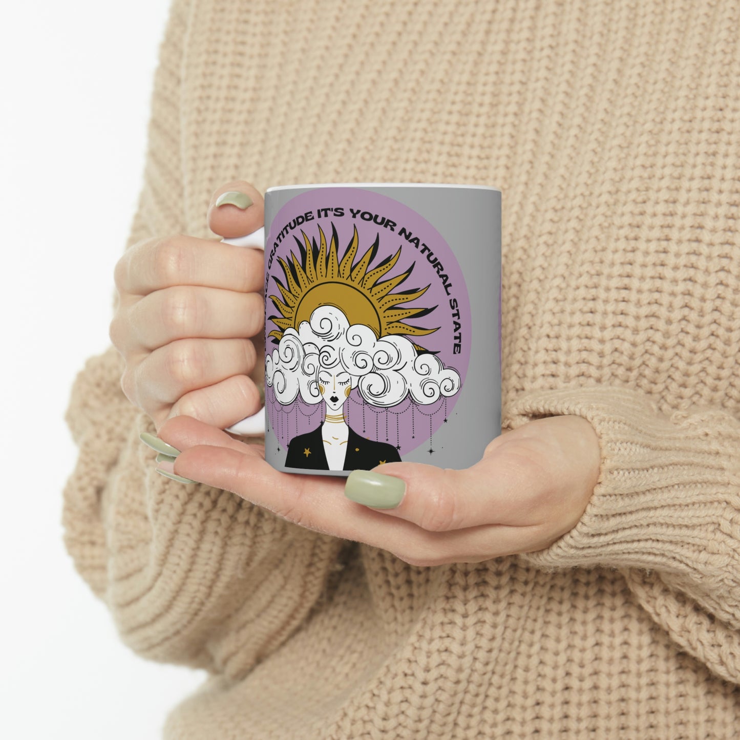 Gratitude is your natural state Mug