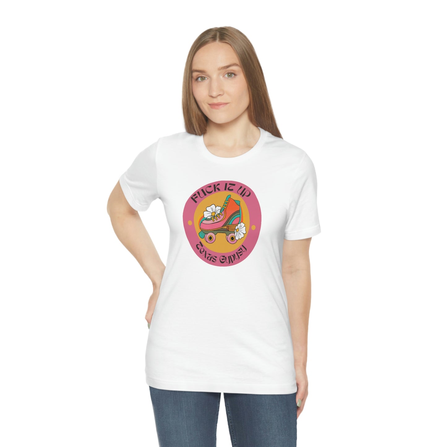 Fuck it up Roller Skate T-shirt