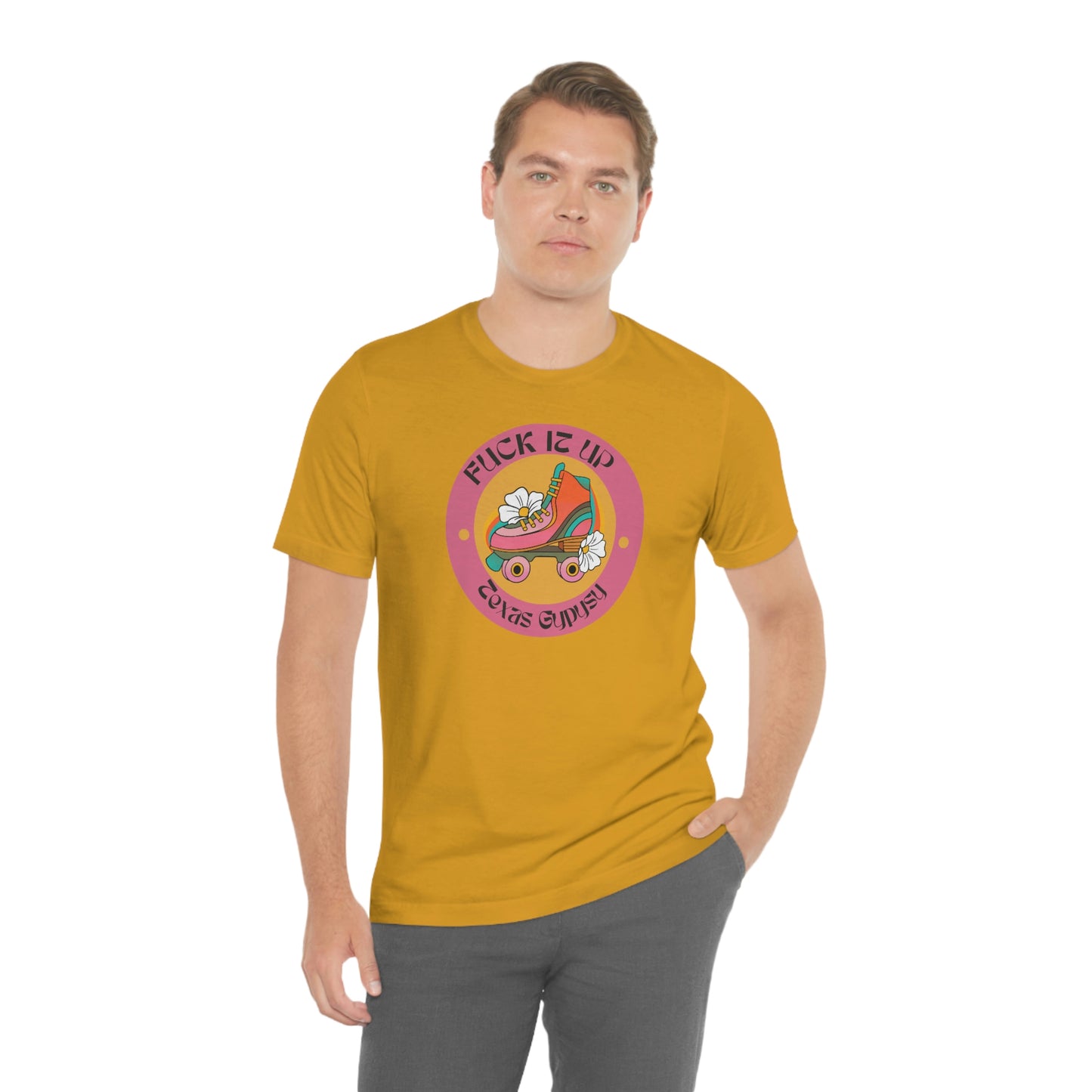 Fuck it up Roller Skate T-shirt
