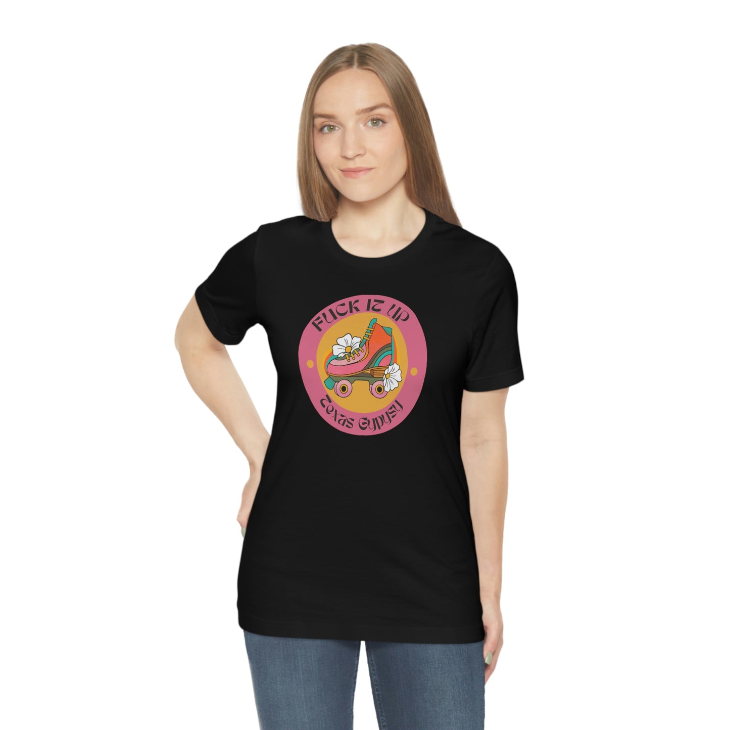 Fuck it up Roller Skate T-shirt