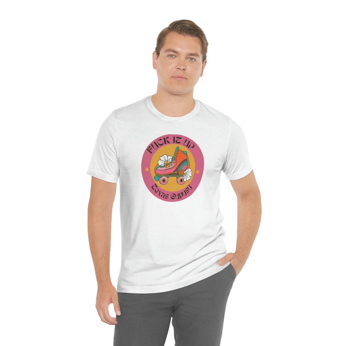 Fuck it up Roller Skate T-shirt