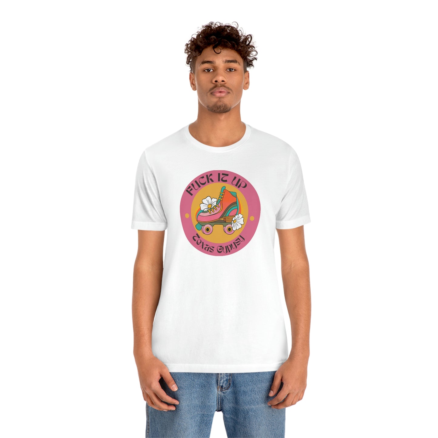 Fuck it up Roller Skate T-shirt