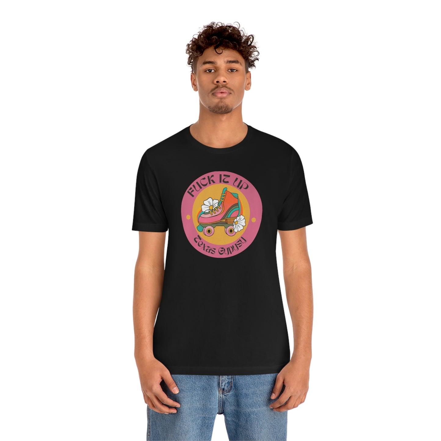 Fuck it up Roller Skate T-shirt
