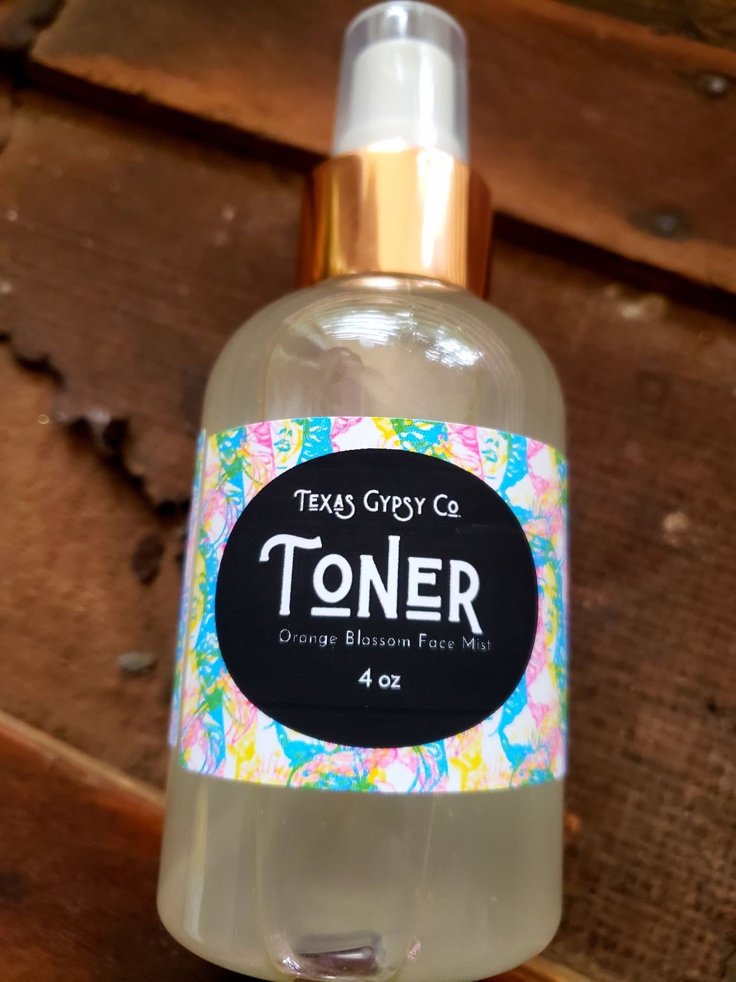 Orange Blossom Water + Turmeric  Face Wash + Toner Set 4oz