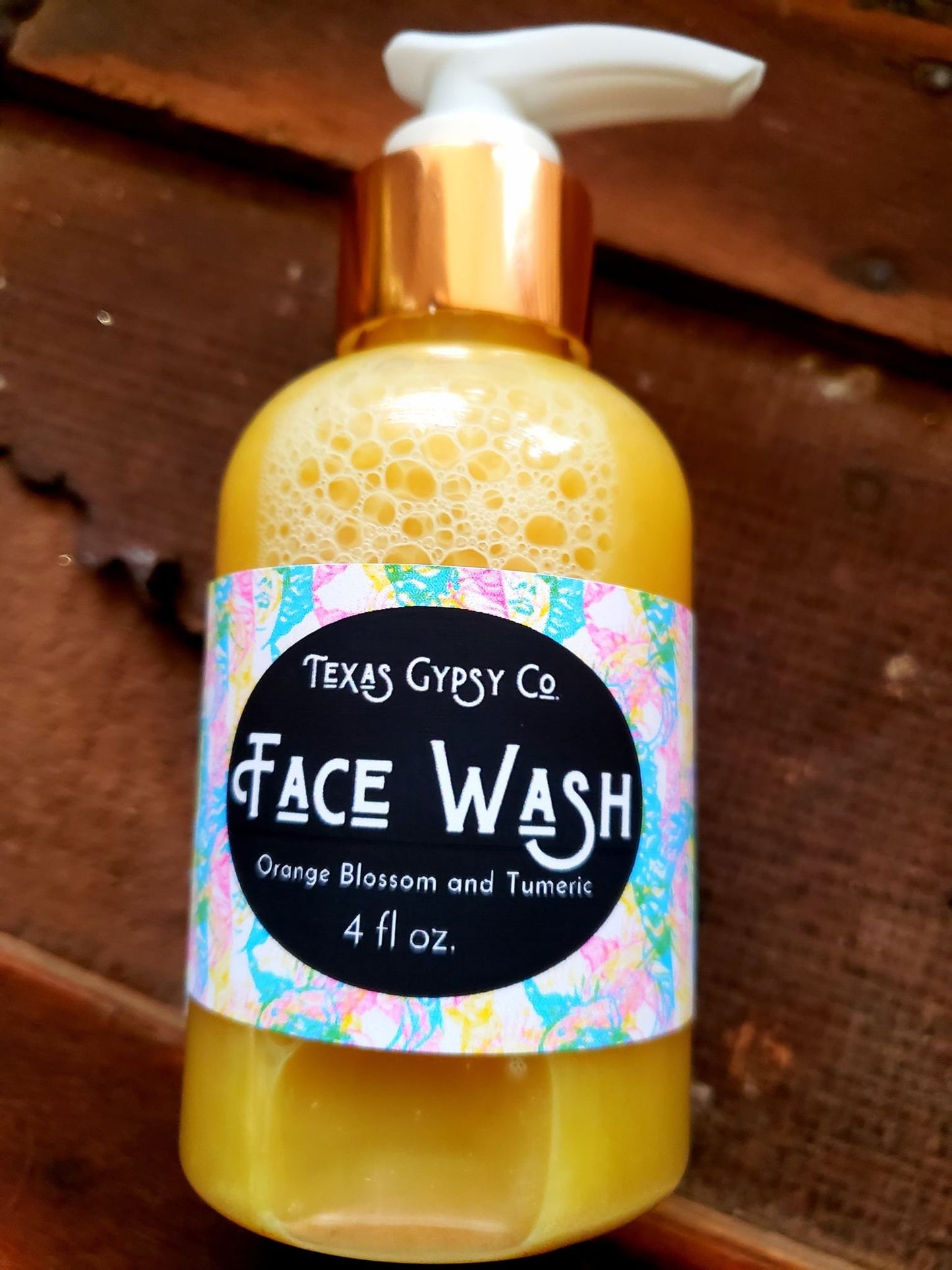 Orange Blossom Water + Turmeric Face Wash + Toner Set 4oz