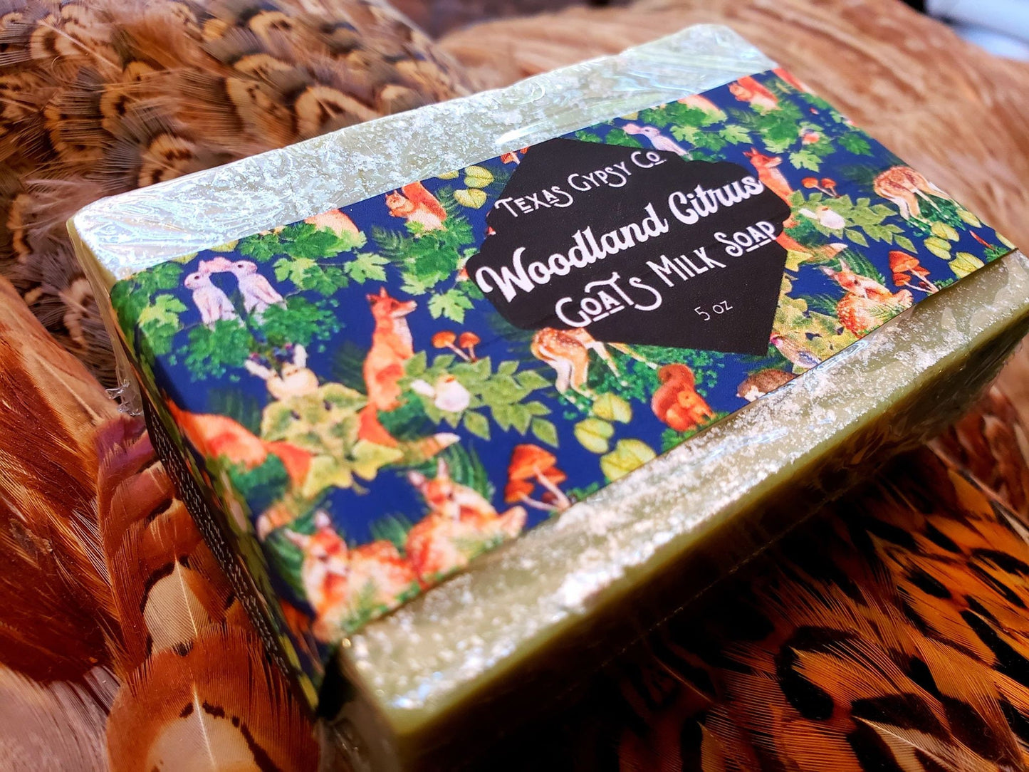 Woodland Citrus Goat Milk Soap