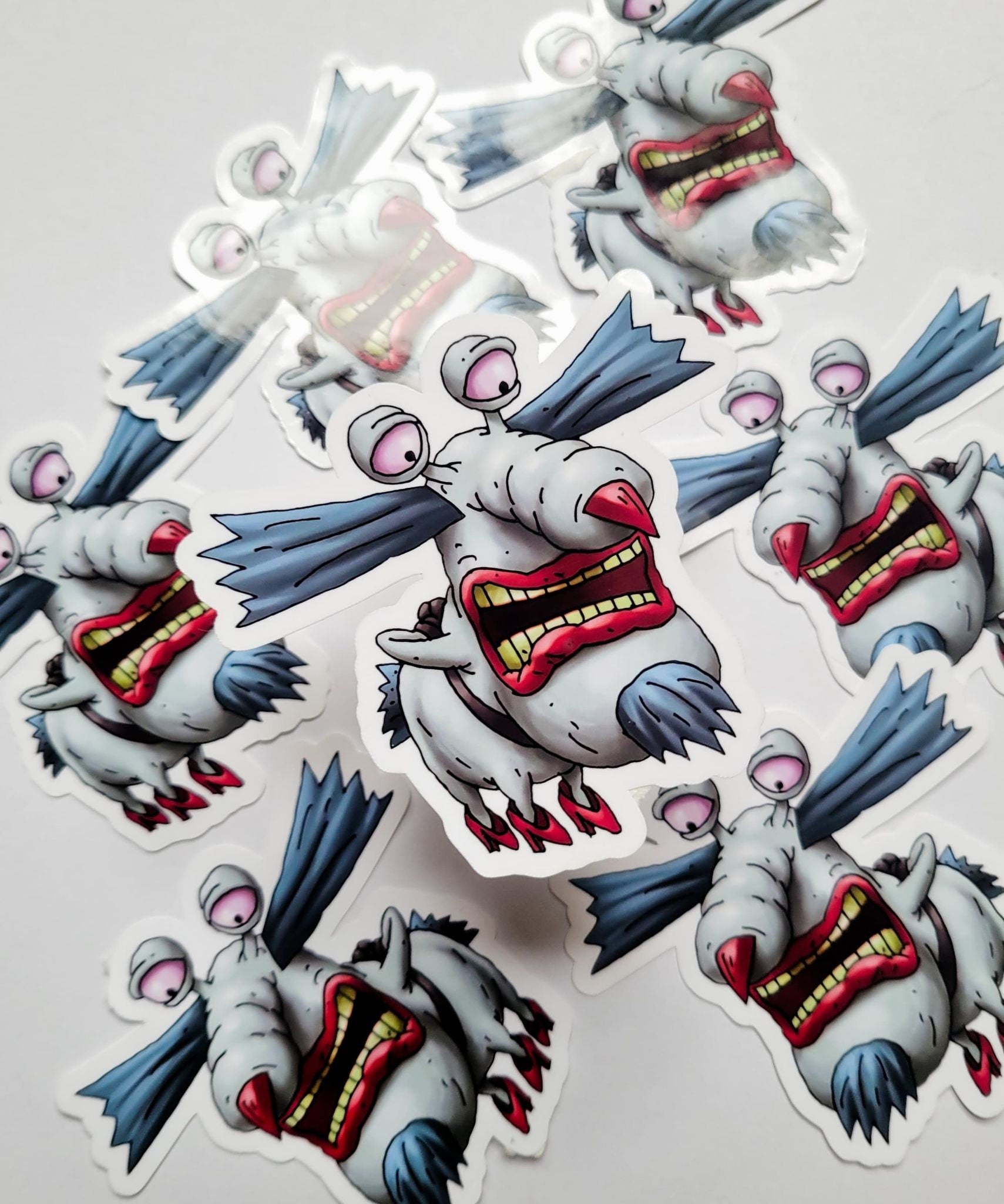gromble real monsters The Gromble ahh real monsters 90's Nostalgia sticker – The Texas Gypsy