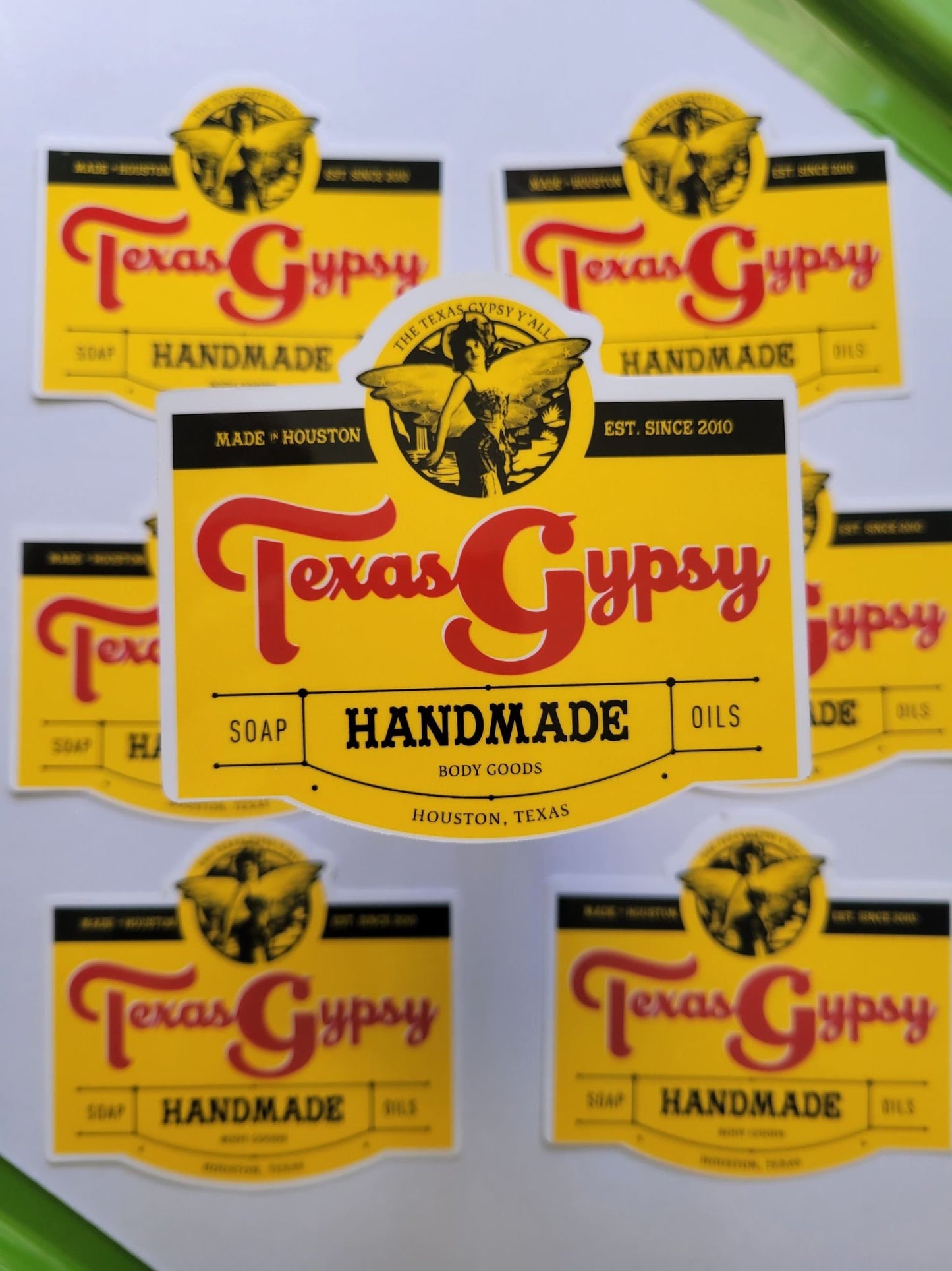 Texas Gypsy custom Topo Label