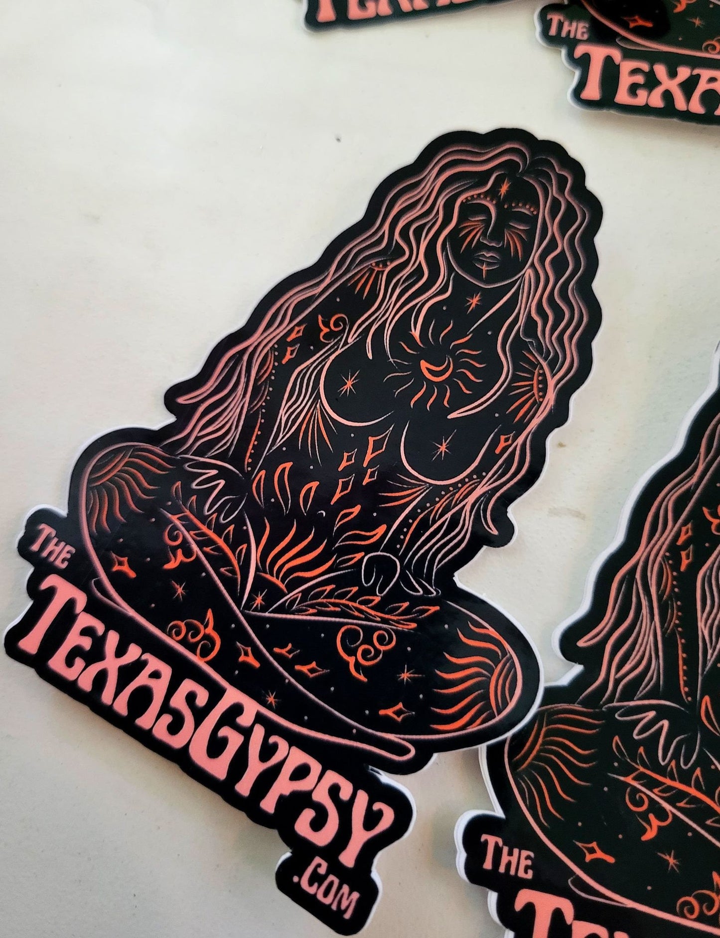 Texas Gypsy custom Topo Label