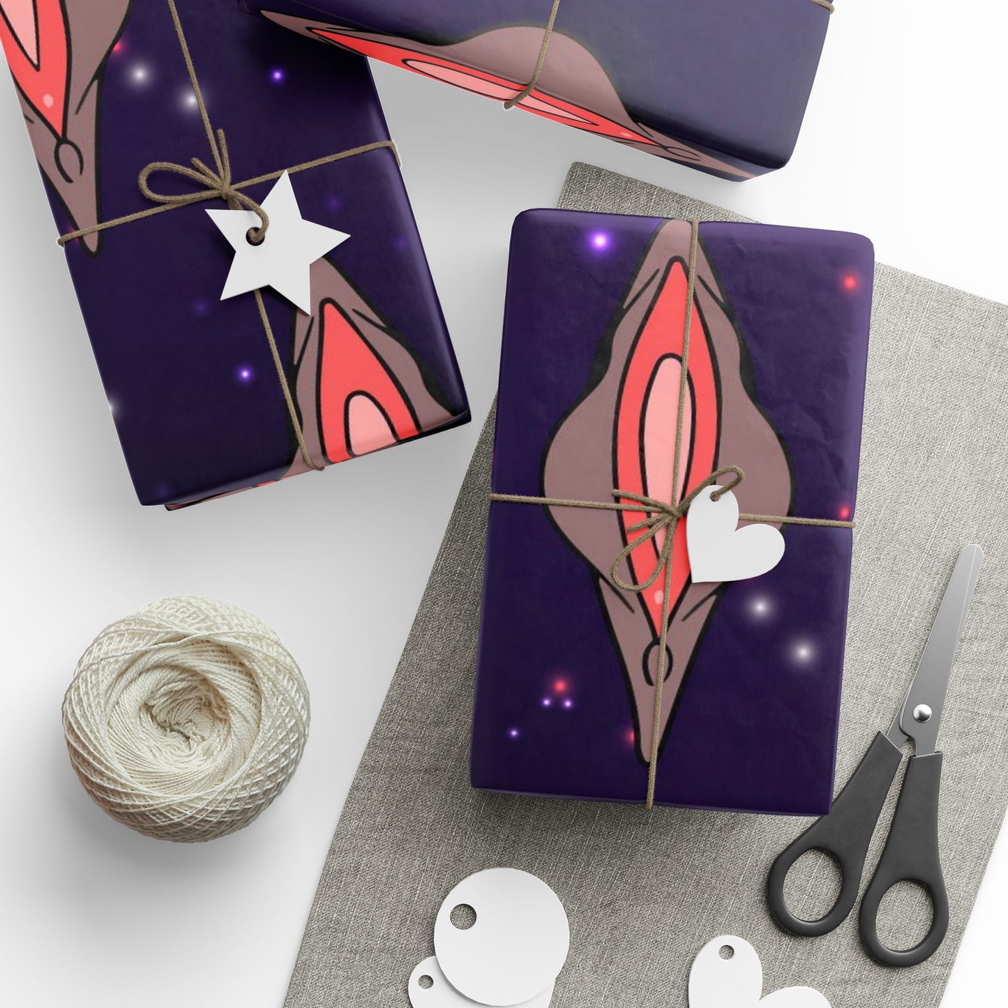 Galaxy of Vulvas Wrapping Paper