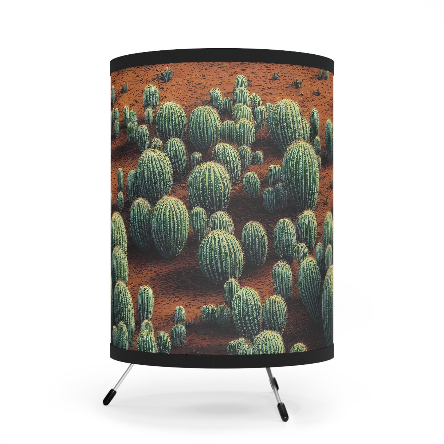 Desert Inspired Elegance Tripod Lamp.