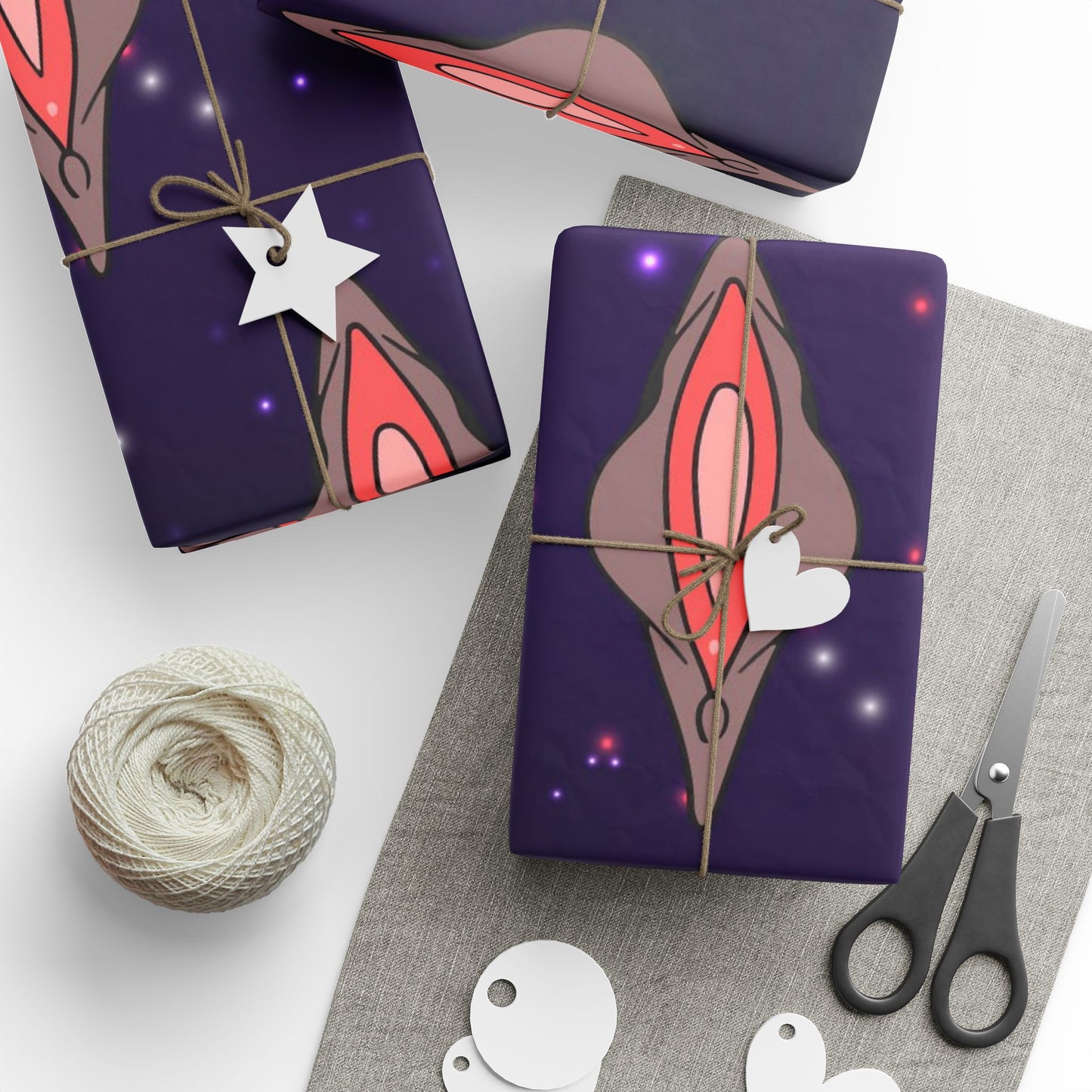 Galaxy of Vulvas Wrapping Paper