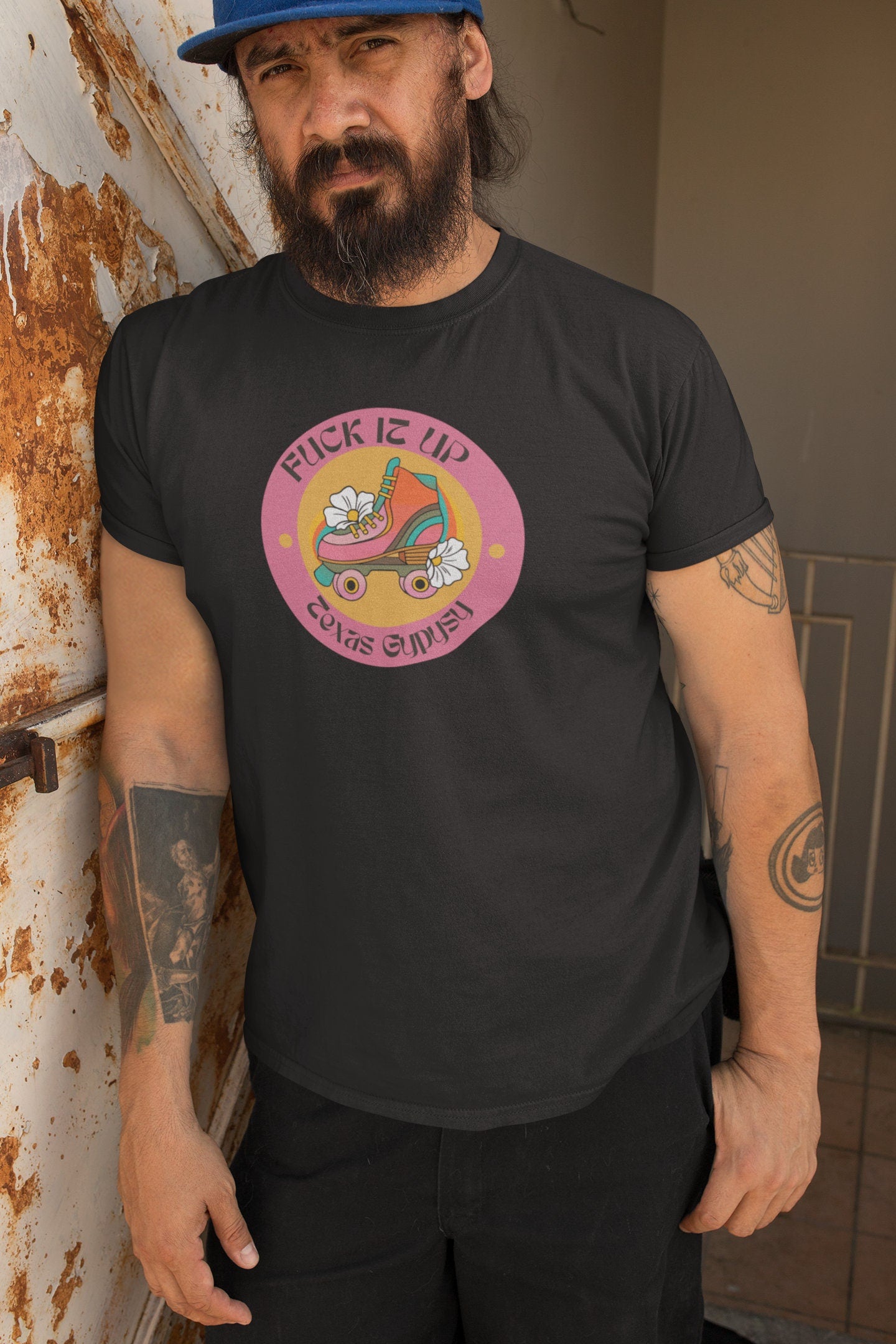 Fuck it up Roller Skate T-shirt