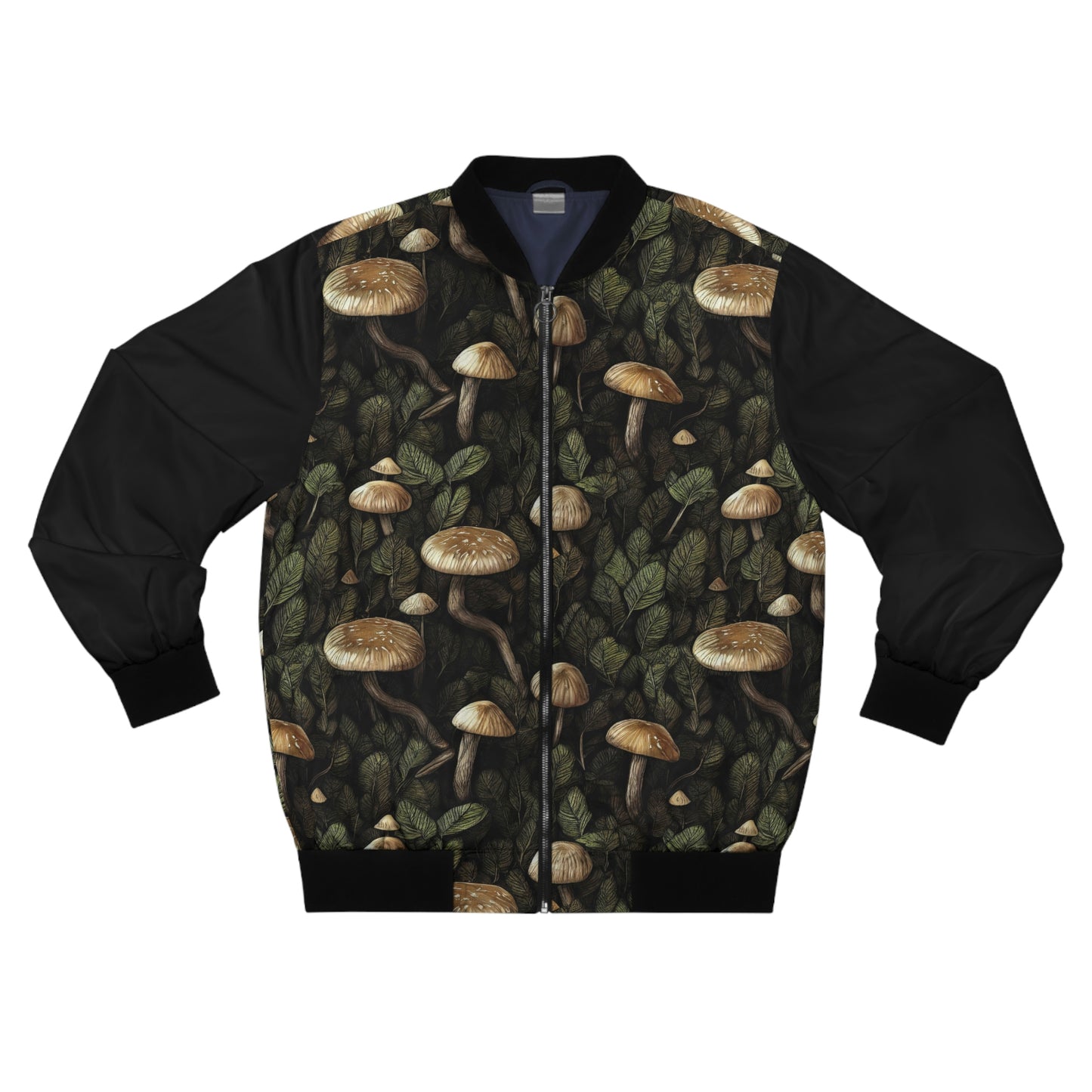 Mushroom Forest Unisex Bomber Jacket