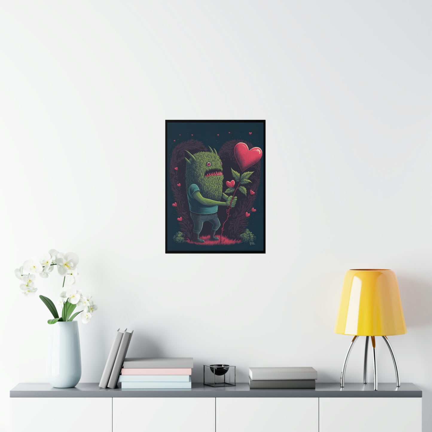 Bushy Love Art Print