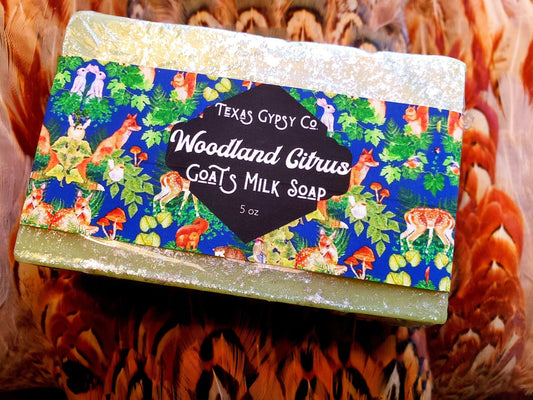 Woodland Citrus Goat Milk Soap