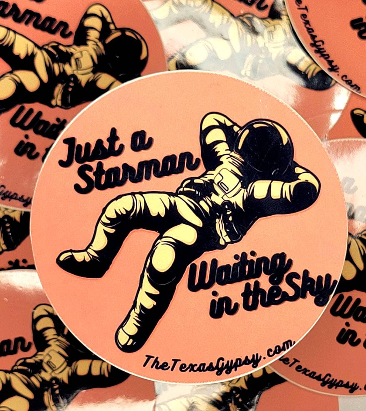 Starman David bowie sticker